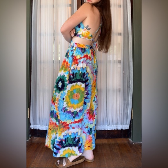 Hers & Mine multi colored dress - Picture 4 of 4